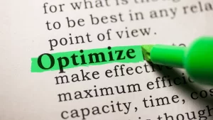 Optimize